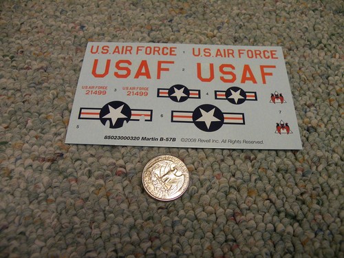 Revell monogram decals 78 - decals, 1/78