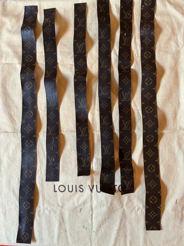 Louie vuitton cut scrap - cut, fabric